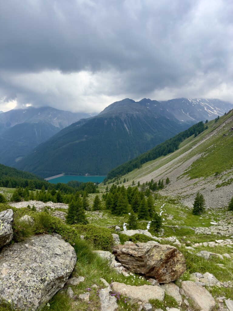 Stausee im Hochgebirge