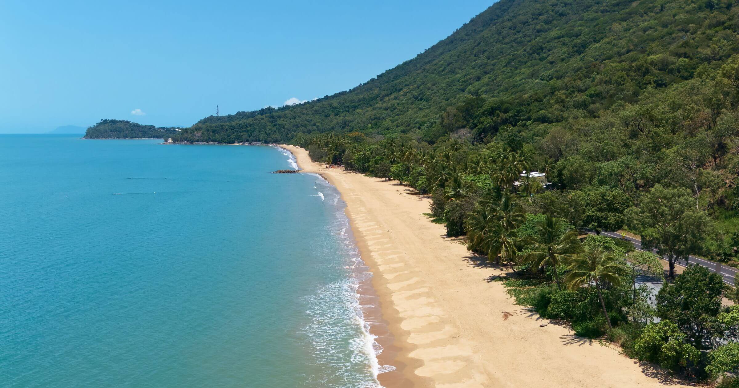 Beach on the east coast of Australia