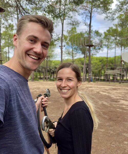 Kletterpark als Landausflug