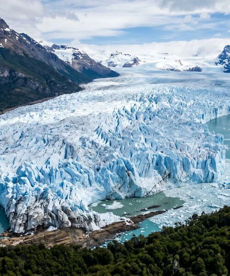Perito Moreno Gletscher Argentinien Drohne