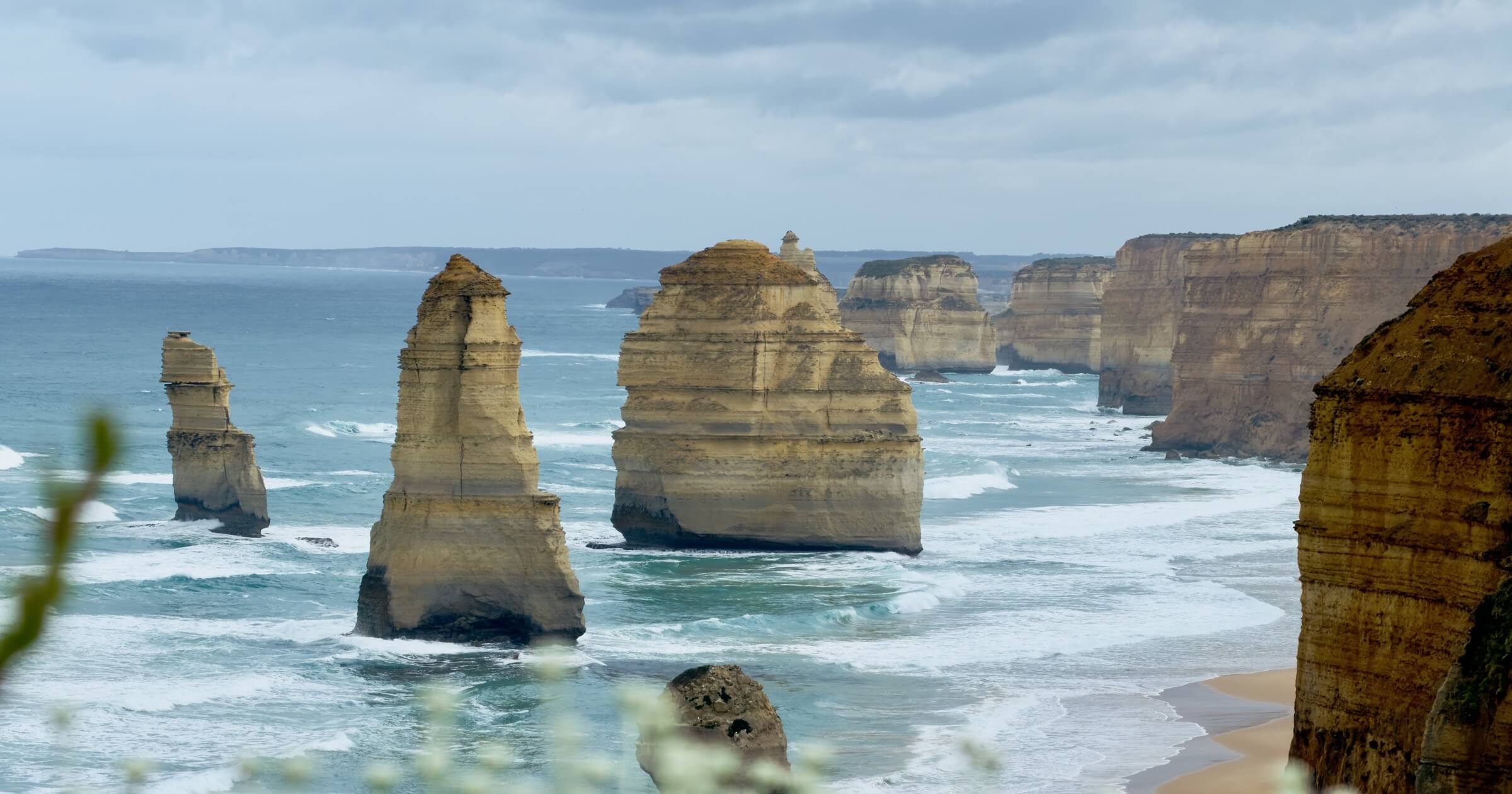 Twelve Apostles on the Great Ocean Road in Australia