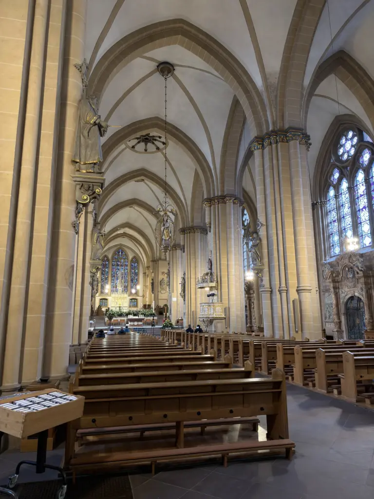 Gotisches Gewölbe im Paderborner Dom