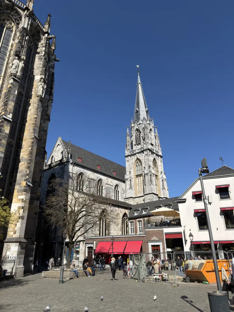 Aachener Dom vom Katschhof